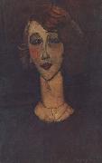 Amedeo Modigliani Renee la blonde (mk38) oil